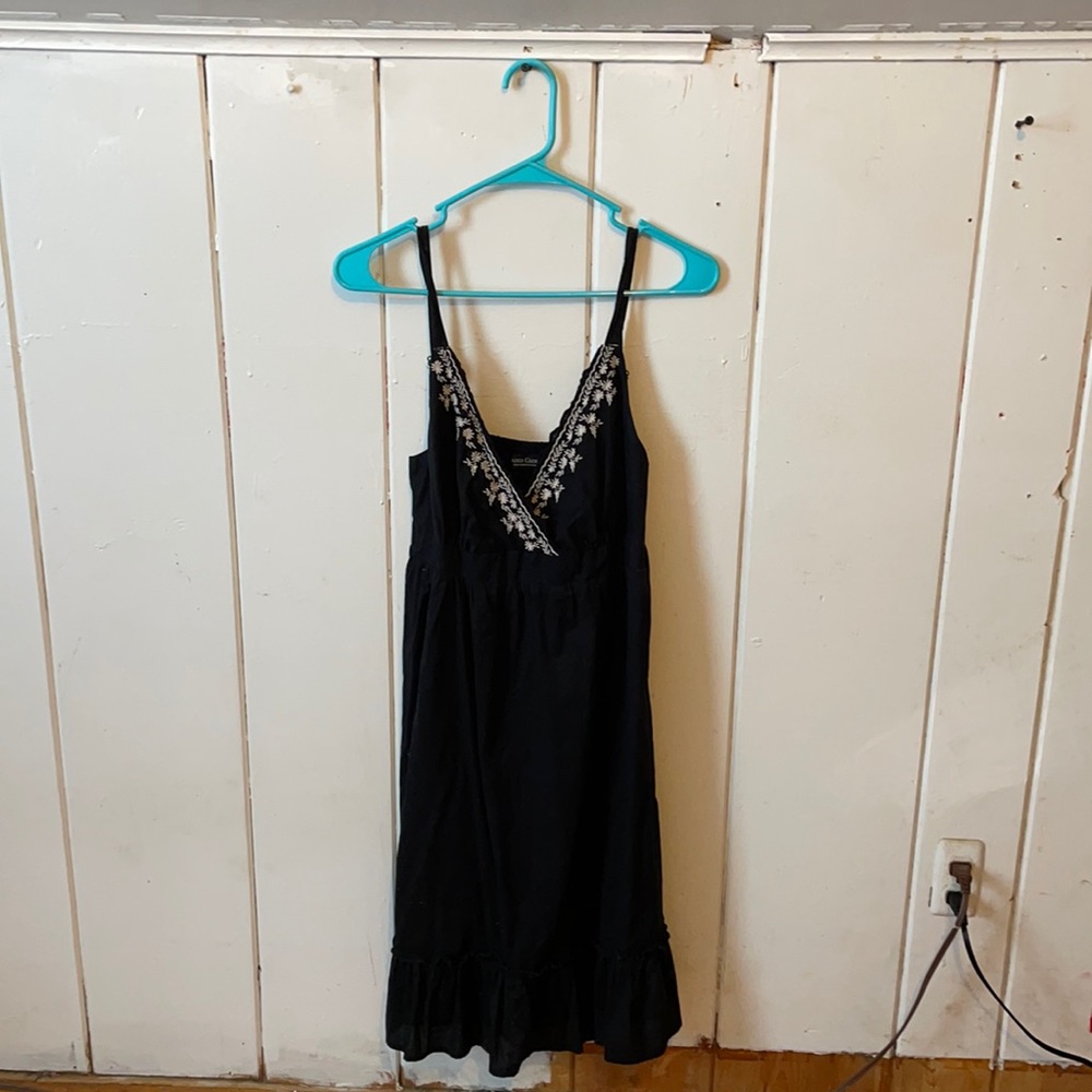 Black bohemian dress